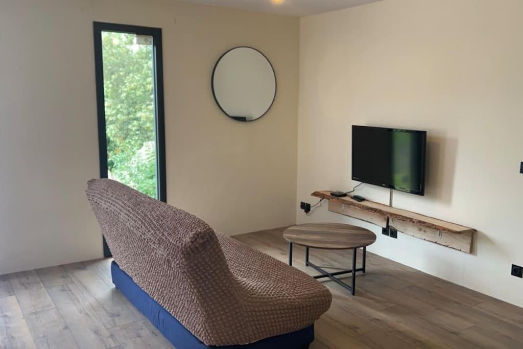 Maison En Bois A Entrechaux Buitenkant foto